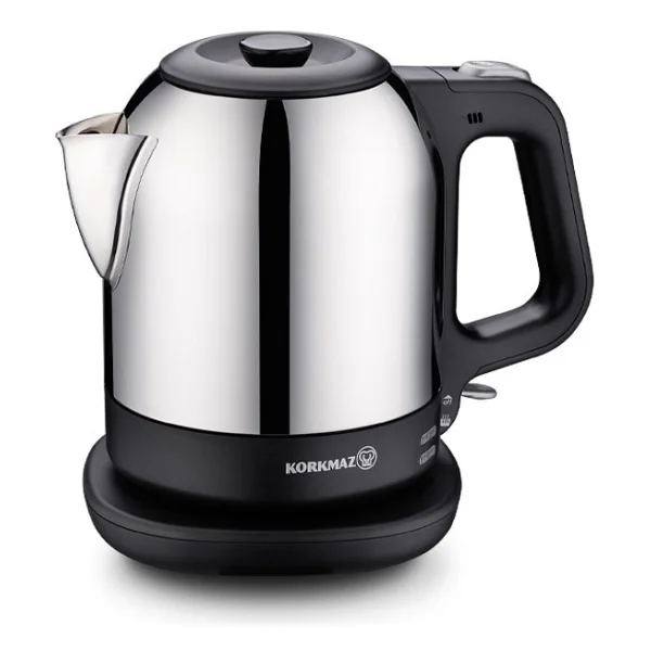 Korkmaz A359-12 Demkolik Inox Siyah 1600 W Çelik Çay Makinesi - Görsel 5
