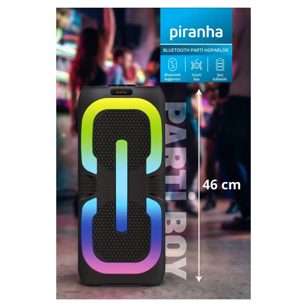 Piranha 7863 Bluetooth Hoparlör - Görsel 2