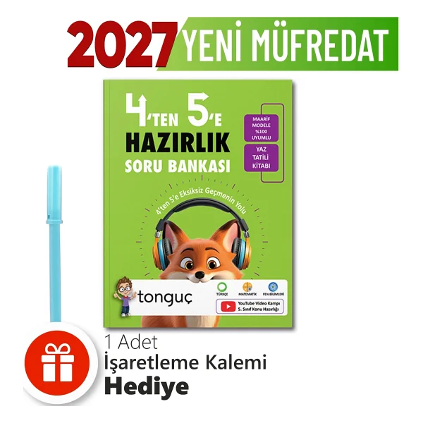 Tonguç Akademi 4'ten 5'e Hazırlık Kitabı - Görsel 2