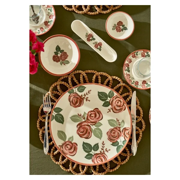 Bella Maison Rose 13 Cm Porselen Kase - Görsel 6