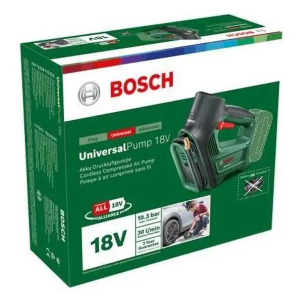 Bosch Universal Pump 18v Akülü Hava Pompası 2.5 Ah Tek Batarya - Görsel 5