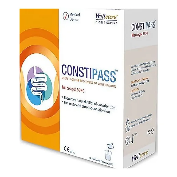 Wellcare Constipass Macrogol 3350 10 Saşe - Görsel 2