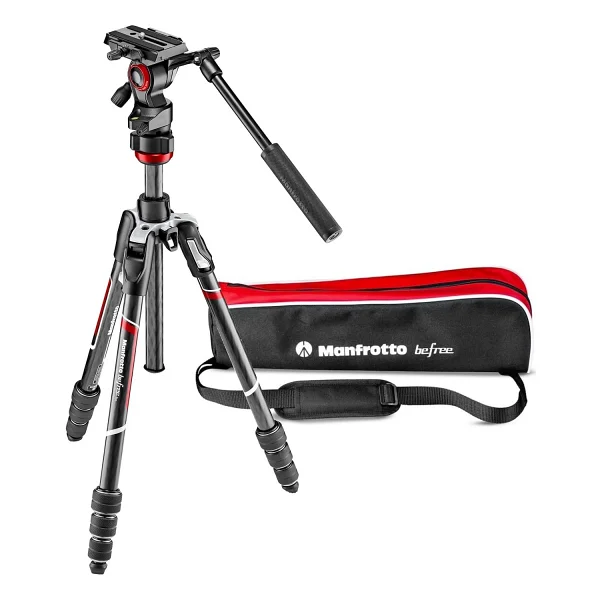 Manfrotto Mvkbfrtc Live Befree Karbon Fiber Video Tripod - Görsel 4