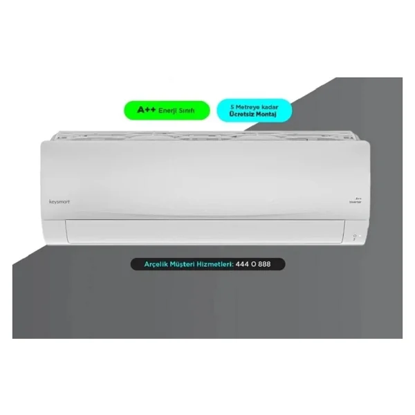 Keysmart Key1200 A++ 12000 Btu Inverter Duvar Tipi Klima - Görsel 3
