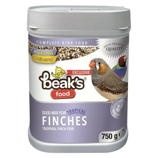 Beak's Tropikal 750 Gr Finch Kuş Yemi - Görsel 2
