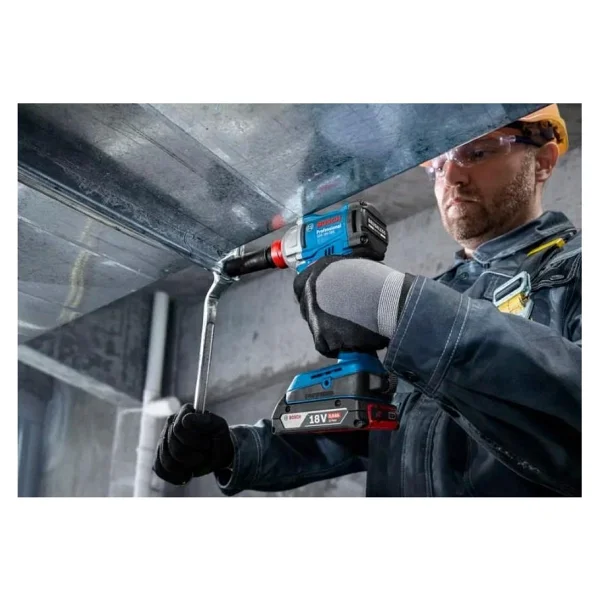 Bosch Gdx 18v-285 Çift Akülü 2 Ah Darbeli Somun Sıkma Makinesi - Görsel 9
