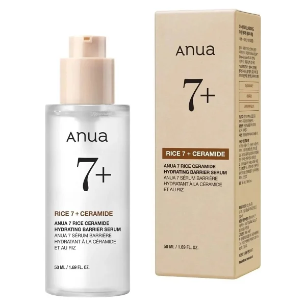 ANUA 7 Rice Ceramide Hydrating Barrier Serum (KORENDY) Bariyer Serumu 50ml - Görsel 2