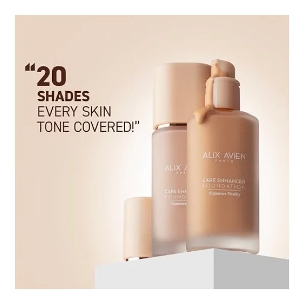 Alix Avien Care Enhancer Kırışıklık Karşıtı Spf 30 30 Ml Likit Fondöten - Görsel 3