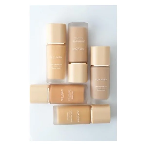 Alix Avien Kırışıklık Karşıtı Nemlendirici Spf30 Parlak Bitişli Fondöten Care Enhancer 810 Desert Sand (2 Paketi) - Görsel 2