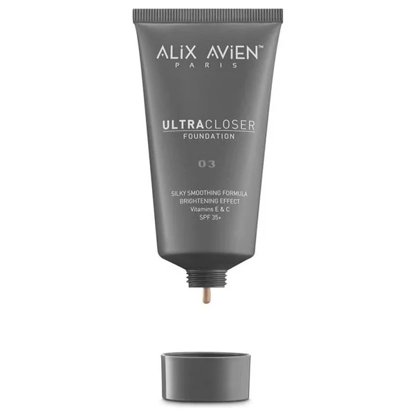 Alix Avien Ultracloser E Ve C Vitaminli Spf 35 03 50 Ml Likit Fondöten - Görsel 4