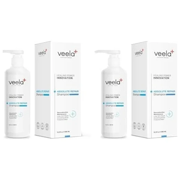 Veela Işlem Görmüş Saçlar Için Onarıcı Bakım Şampuanı Absolute Repair Shampoo (2 Paketi) - Option-1 - Görsel 3