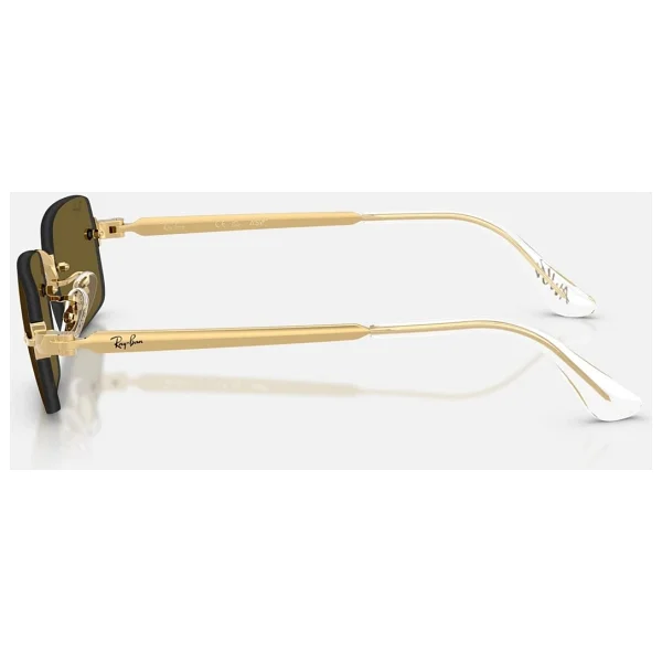 Ray-Ban By Asap Rocky 3928 001/73 Gold-Dark Brown Polarize Güneş Gözlüğü - Görsel 5