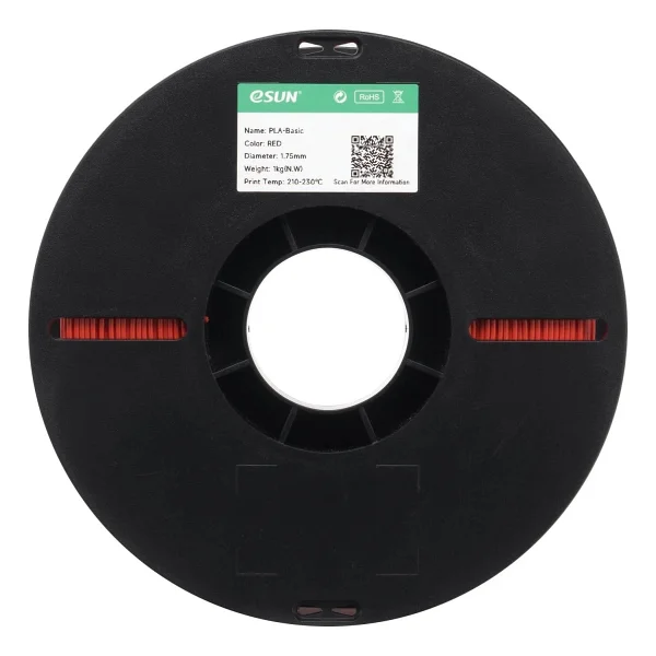 Esun Pla Basic 1.75 Mm 1 Kg Kırmızı Filament - Görsel 3