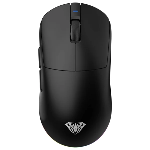 Aula V9 Pro Siyah Şarjlı Optik Kablolu/Kablosuz Oyuncu Mouse - Görsel 2