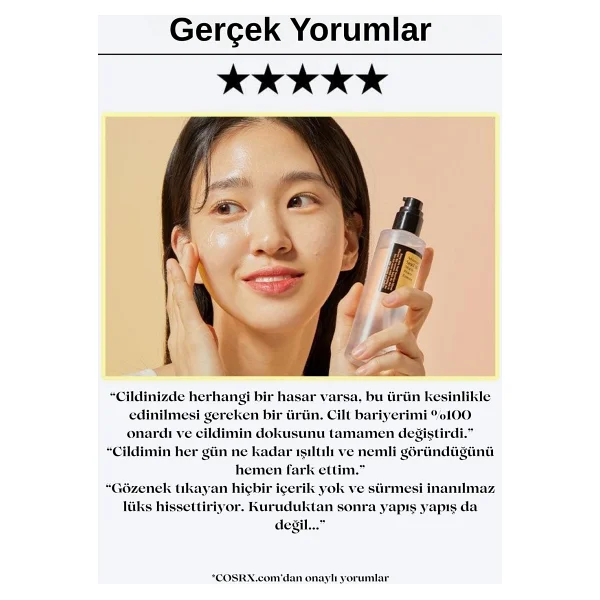 Cosrx Advanced Snail 96 Mucin Power Essence 100 Ml Salyangoz Ekstreli Esans - Görsel 8