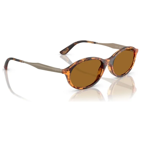 Vogue Vo5625s 320083 Yellow Havana-Bronze Polarize Kadın Güneş Gözlüğü - Görsel 6