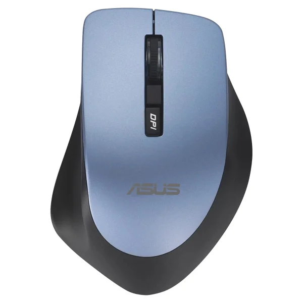 Asus Wt425 Siyah-Mavi Ergonomik Sessiz Optik Kablosuz Mouse - Görsel 6