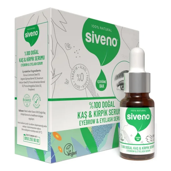 Siveno %100 Doğal Kaş & Kirpik Serumu 10 Ml - Görsel 9