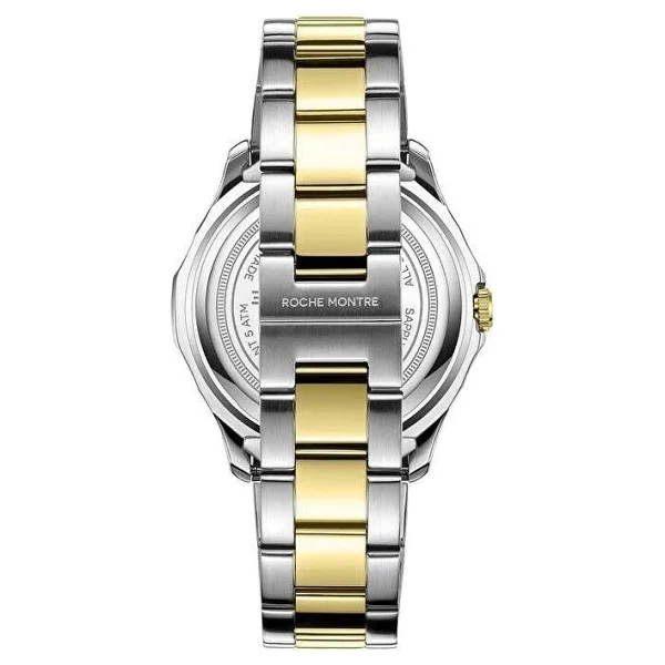 Roche Montre Rmg6005-05 Altın-Siyah Erkek Kol Saati - Görsel 6
