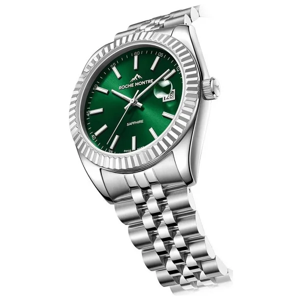 Roche Montre Rmg6009-03 Yeşil Erkek Kol Saati - Görsel 3