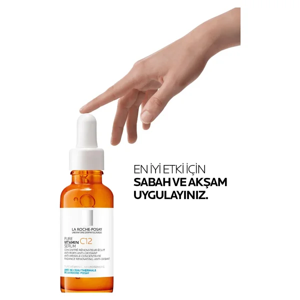 La Roche-Posay Pure Vitamin C12 Işıltı Veren Antioksidan 30 Ml C Vitamin Serum - Görsel 9