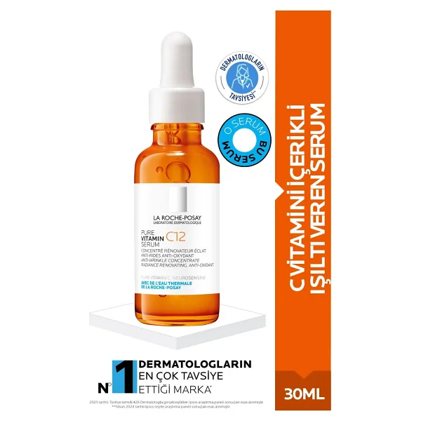 La Roche-Posay Pure Vitamin C12 Işıltı Veren Antioksidan 30 Ml C Vitamin Serum - Görsel 10