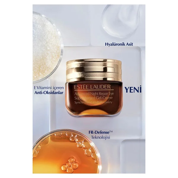 Estee Lauder Onarım & Kolajen 3'lüsü - Advanced Night Repair Serum 20ml+ Supreme Krem 5ml+ Göz Kremi 5ml - Görsel 6