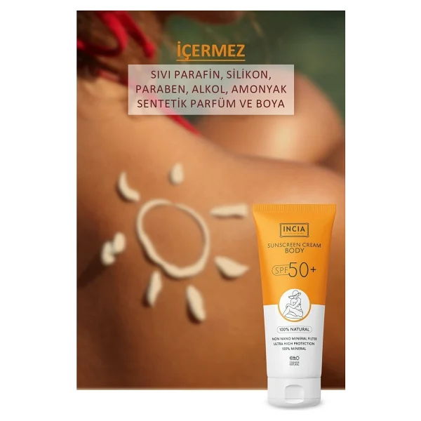 Incia Doğal 50 Ml 50 Faktör Güneş Kremi - Görsel 8