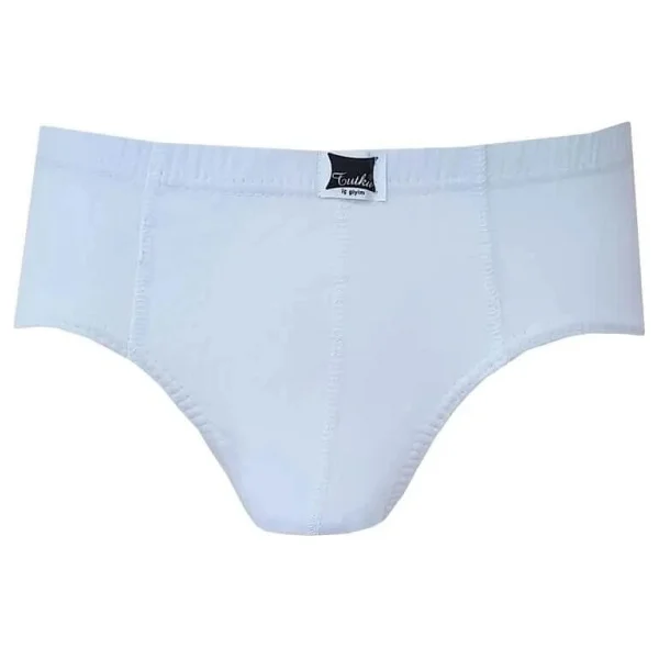 Tutku Erkek Çocuk Külot Beyaz 6'lı Paket - 9 - 10 Yaş - Görsel 3