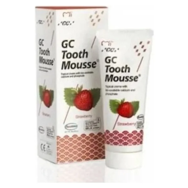 Gc Tooth Mousse Çilekli 40 Gr Diş Minesi Koruyucu Krem - Görsel 10
