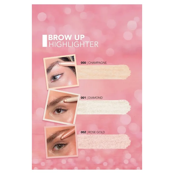 Flormar Brow Up 002 Rose Gold Kalem Highlighter - Görsel 7