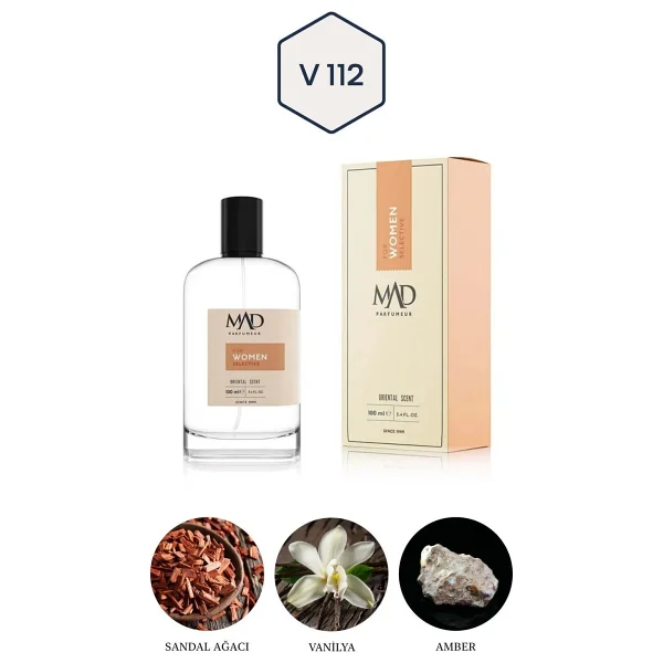 Mad V112 Selective 100 Ml Kadın Parfüm - Görsel 7