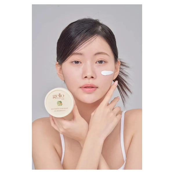 Gello Gözenek Sıkılaştırıcı Yumurta Akı Maskesi - Egg White Pore Mask - Görsel 6