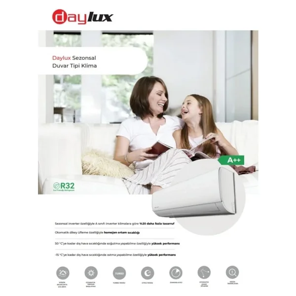 Daylux 2026 Model 3 Yıl Garanti 18.000 Btu - Görsel 2