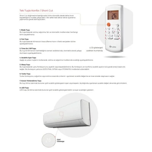 Daylux 2026 Model 3 Yıl Garanti 18.000 Btu - Görsel 4