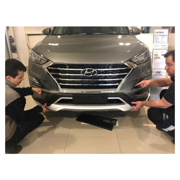 Hyundai Tucson Ön Tampon Koruması Difüzör 2018 2019 2020 - Görsel 2