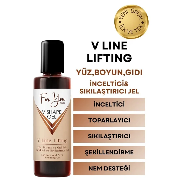 For You Gold Yüz, Boyun, Çene Ve Gıdı Için Incelmeye Yardımcı, Sıkılaştırıcı Ve Şekillendirici Slim Jel - Görsel 4