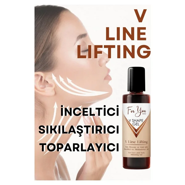 For You Gold Yüz, Boyun, Çene Ve Gıdı Için Incelmeye Yardımcı, Sıkılaştırıcı Ve Şekillendirici Slim Jel - Görsel 6