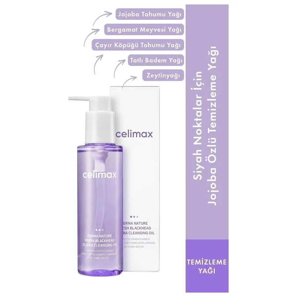 Celimax Fresh Blackhead Jojoba 150 Ml Makyaj Temizleme Yağı - Görsel 7