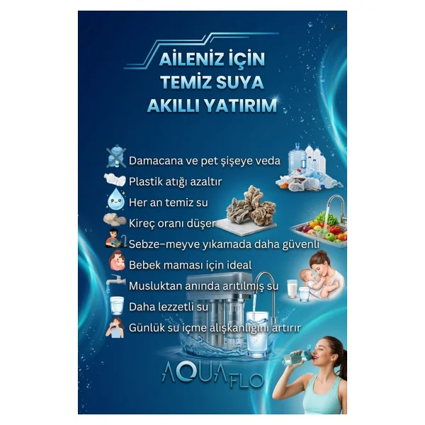 13 Aşamalı Çelik Tanklı Su Arıtma Cihazı (Sdnp13-M-S) - Görsel 8