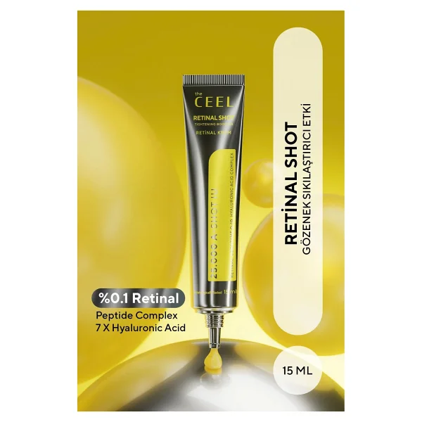 The Ceel Retinal Shot % 0.1 Sıkılaştırıcı & Güçlendirici 15 Ml Anti-Aging Krem - Görsel 9