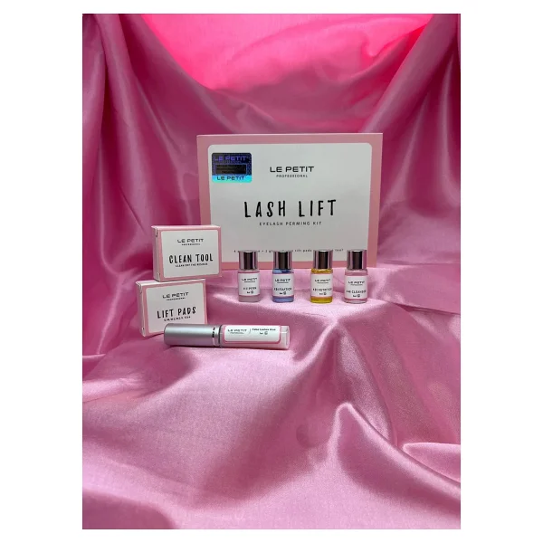 Le Petit Professional Lash Lift Kirpik Lifting Perma Full Set - Görsel 5