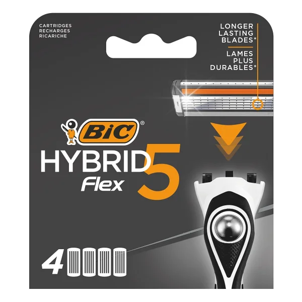 Bic Hybrid 5 Flex 4'lü Yedek Tıraş Bıçağı - Görsel 3