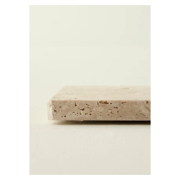 Bella Maison Ephesus 4'lü Traverten Bardak Altlığı (10x10 Cm) - Görsel 3
