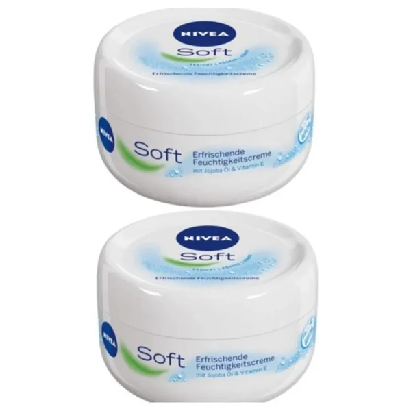 Nivea Soft Nemlendirici Bakım Kremi 200 Ml 2 Adet - Görsel 8