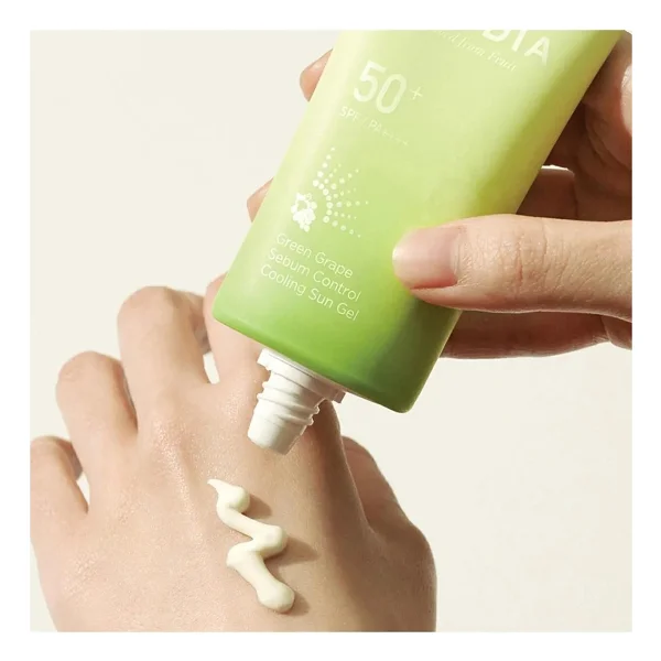 Frudia Green Grape Sebum Gözenek Kontrol Güneş Kremi Spf50 50gr - Görsel 9