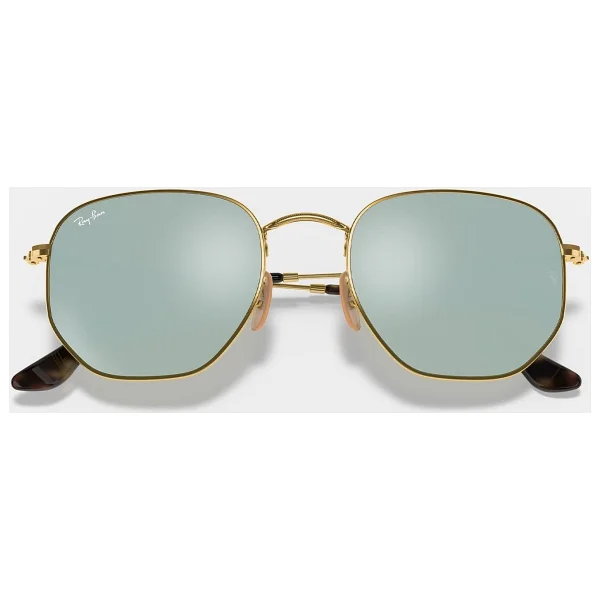 Ray-Ban Hexagonal 3548n 001/30 Gold-Silver Güneş Gözlüğü - Görsel 5