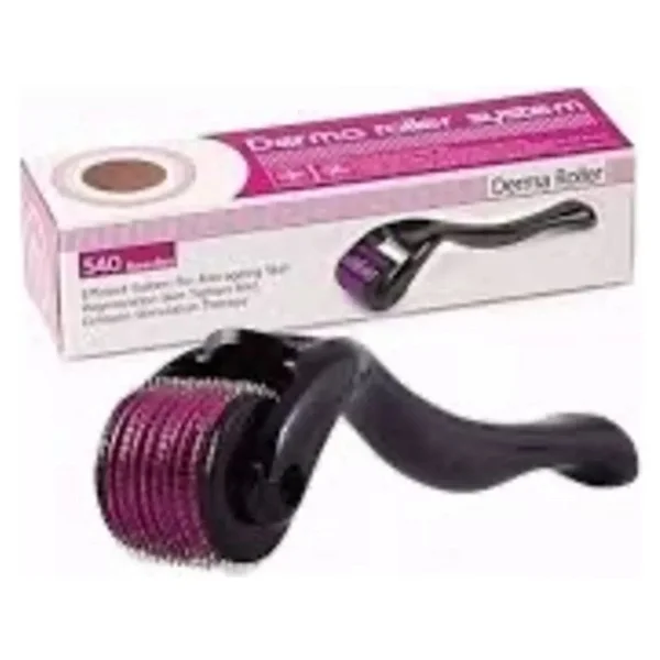 Pak Face Dermaroller Titanyum Uçlu 540 Iğneli Derma Roller 0.5 Mm - Siyah - Görsel 5