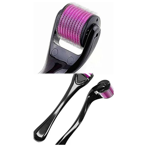 Pak Face Dermaroller Titanyum Uçlu 540 Iğneli Derma Roller 0.5 Mm - Siyah - Görsel 9