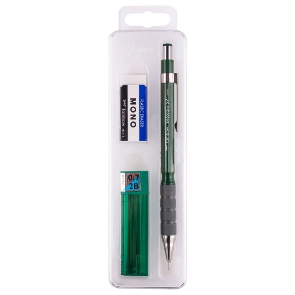 Tombow Sh-300 Grip Koyu Yeşil 0.7 Mm Versatil Uçlu Kalem Seti - Görsel 8